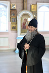 Митрополит Даниил осмотрел восстановительные работы в Свято-Духовском храме в Смолино