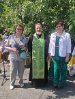 Возле православного храма в Петухово прошёл Троицкий фестиваль