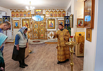 Митрополит Даниил совершил Литургию в курганском храме Благовещения