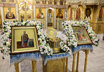 Престольный праздник Александро-Невского кафедрального собора встретили в Кургане
