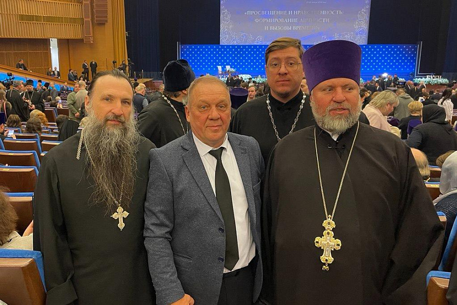 Наместник Чимеевского мужского монастыря участвовал в Рождественских чтениях в Москве