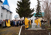 В храме посёлка Смолино почтили память курганских подвижников благочестия