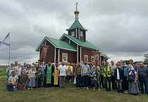 Представители Порт-Артурского храма в 23-й раз приняли участие в Далматовском крестном ходе