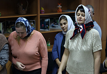 Мощи преподобного Сергия Радонежского побывали в социальных и медицинских учреждениях Кургана