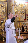 В день Крещения Господня митрополит Даниил совершил праздничную Литургию и великое водосвятие