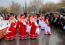 Возле кафедрального собора в Кургане состоялся пасхальный концерт