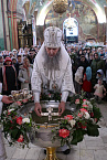 В день Крещения Господня митрополит Даниил совершил праздничную Литургию и великое водосвятие