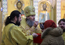 Митрополит Даниил совершил Литургию в память новомученика в кафедральном соборе города Кургана