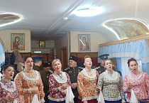 В Кургане казачий ансамбль «Станица» дал концерт на православном приходе