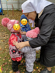 Сестры милосердия поиграли с малышами из ОСРЦ
