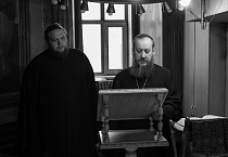 Во вторник Первой седмицы Великого поста митрополит Даниил после уставного богослужения совершил заупокойную Литию