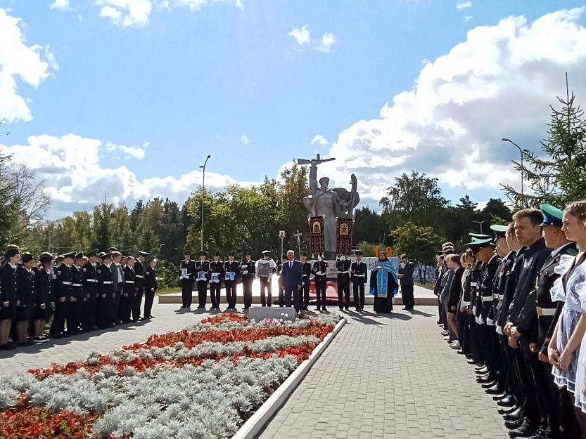В гарнизонном храме поселка Увал прошел молебен и крестный ход