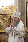 Митрополит Даниил освятил воду в Крещенский сочельник