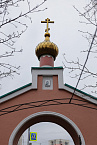 В Курганском храме Рождества Христова состоялась архиерейская пасхальная Литургия