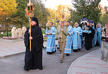 Чин погребения Плащаницы Пресвятой Богородицы совершен в  Александро-Невском кафедральном соборе города Кургана