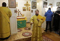 В храме села Половинное два архиерея совершили Божественную литургию
