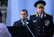 Митрополит Даниил освятил в Кургане памятный знак «Пограничникам всех поколений»