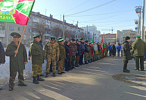 Курганский священник почтил память пограничников, погибших на острове Даманский