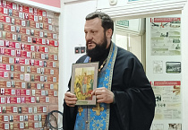 В Лебяжье священник рассказал кадетам о Пасхе