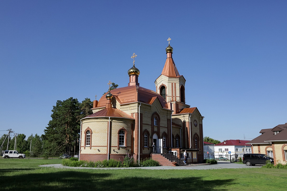 В храме села Кетово завершается роспись