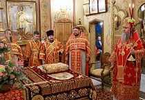 Пасху Христову встретили в главном соборе Зауралья