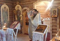Престольный праздник отметили в храме КФХ «Андреевская слобода» 