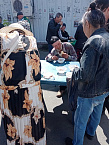 В Кургане подопечные «Сквера Милосердия» в День Победы получили праздничный обед
