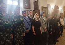Курганские школьники посетили Пантелеимоновский храм