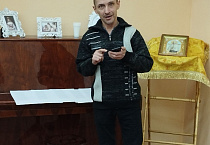 В Кургане прихожане Порт-Артурского храма поздравили настоятеля с юбилеем