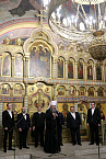 В праздник Крещения в Александро-Невском соборе прошел концерт церковных песнопений