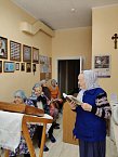 В Курганской железнодорожной больнице в Крещенский сочельник освятили воду
