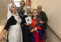 Зауральские воспитанники воскресной школы выступили с концертом в доме-интернате