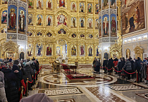 Митрополит Даниил совершил в Архангельске отпевание протоиерея Евгения Соколова