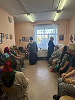 Зауральские священники в очередной раз побывали в доме престарелых