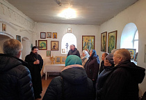 В храме села Половинное побывали члены Курганского Союза «Чернобыль»