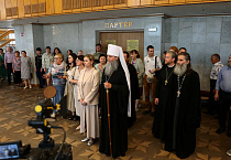 Митрополит Даниил открыл в Кургане выставку, посвященную святому Патриарху Тихону