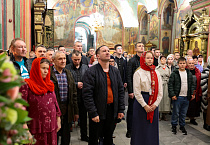 Пасху Христову встретили в главном соборе Зауралья