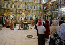 В Светлый понедельник митрополит Даниил совершил Литургию в Троицком соборе Кургана