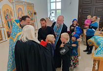 В Чимеевском монастыре воспитанники воскресной школы встречают новый учебный год молитвой и причастием