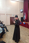 Курганский священник провёл очередную встречу со студентами промышленного техникума