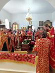 Митрополит Даниил совершил отпевание в Порт-Артурском храме Кургана