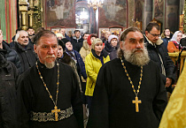 Митрополит Даниил совершил Литургию в память новомученика в кафедральном соборе города Кургана