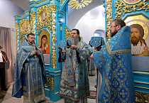 Митрополит Даниил совершил Литургию в Заозерном районе Кургана