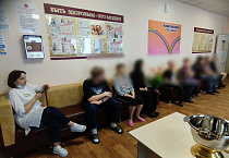 Курганский священник совершил очередной пастырский визит в наркодиспансер
