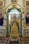 Митрополит Даниил совершил Литургию в храме прп. Сергия Радонежского поселка КГСХА