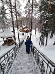 Чимеевский монастырь посетила группа паломников из Кургана