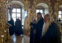 Митрополит Даниил принял участие в торжествах в честь преподобного Сергия Радонежского в Троице-Сергиевой Лавре