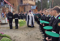 Курганские кадеты начали новый учебный год молебном в гарнизонном храме 