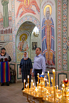 В частоозерском храме состоялась архиерейская Литургия