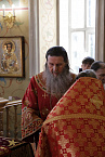 Митрополит Даниил на ранней Литургии произнес проповедь о евангельском чуде исцеления слепого